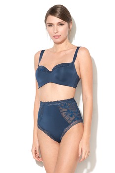 Triumph, Sutien cu burete Magic Boost, Albastru marin, 75B Triumph, Sutien cu burete Magic Boost, Albastru marin, 75B