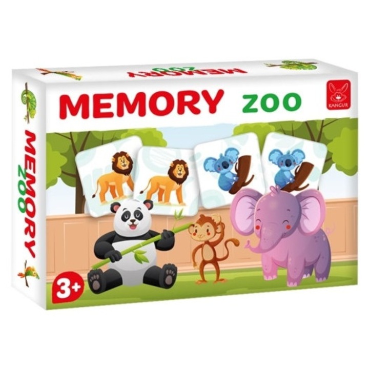 Игра за памет Memory ZOO 40636, 24 елемента, многоцветна
