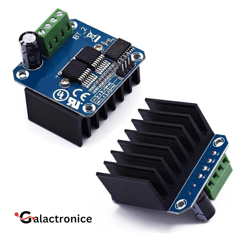 Driver motor de putere BTS7960, 43A, H-Bridge compatibil Arduino - eMAG.ro