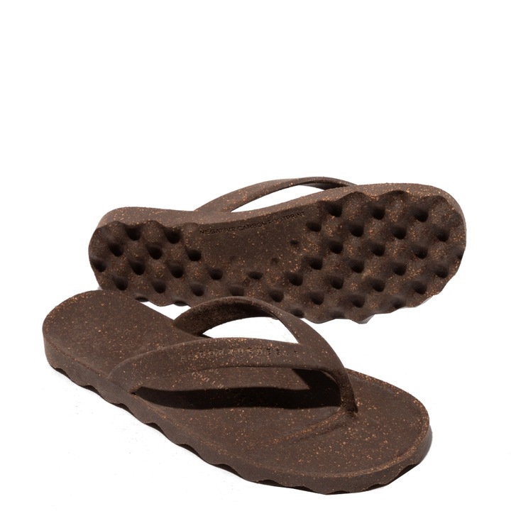 Slapi pentru dama Asportuguesas EARTH L, pluta/cauciuc, maro, 35-36 EU