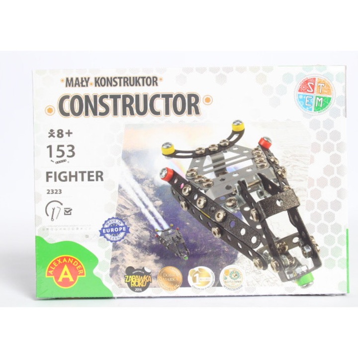 Конструктор Maly Konstruktor Fighter 153 части, Alexander, метал и пластмаса, многоцветен
