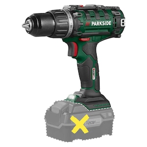 Masina de gaurit si insurubat (bormasina), Parkside PABS 20-Li I9, 45Nm, 2 trepte de viteza si servieta de transport fara acumulator/incarcator