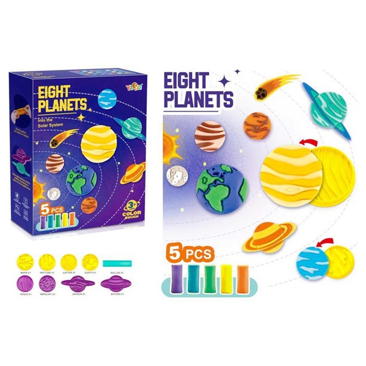 Pasta modelabila Q9753, multicolor, 1 bucata