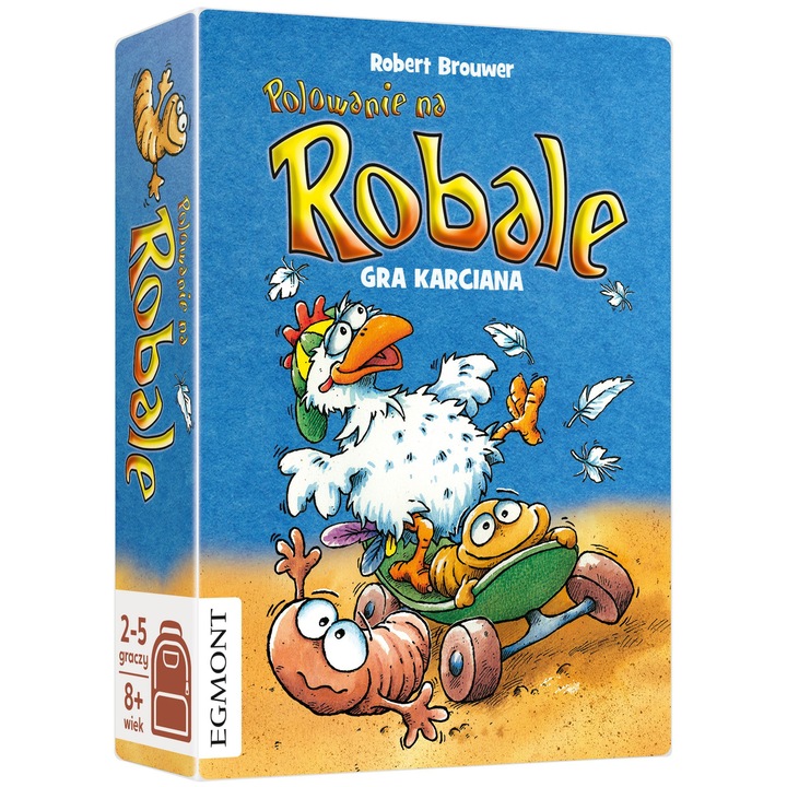 Társasjáték, EGMONT, Polowanie na Robale, 2-5 játékos, 20 perc, 8 év felett