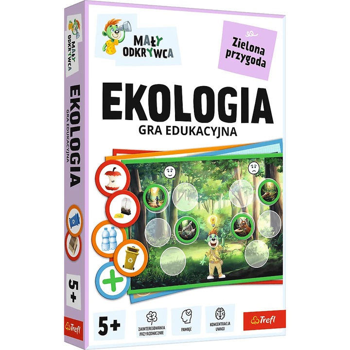 Joc educativ Ekologia, Maly Odkrywca, reciclare, 1 piesa