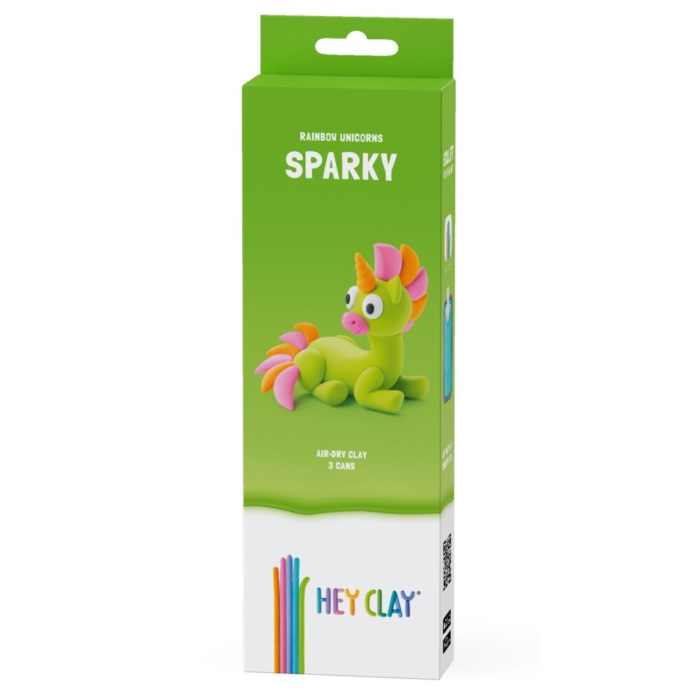 Set plastilina, Hey Clay, Model Iepure, Multicolor - eMAG.ro