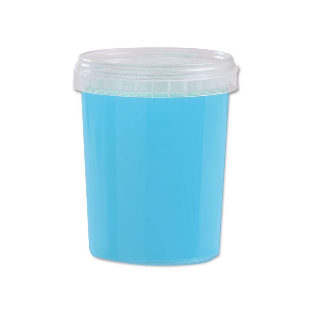 Pasta modelabila SES Slime, albastru cu sclipici, 470g - eMAG.ro