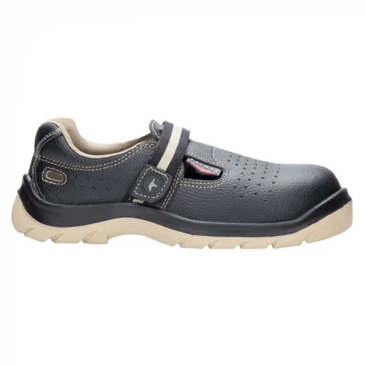 Pantofi de protectie, Ardon, cu bombeu si lamela antiperforatie non-metalica, PRIME S1P SRA, negru, 41