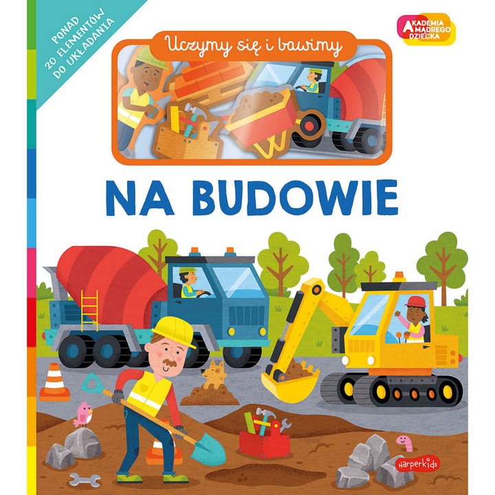 Seturi de constructie, Uczymy sie i bawimy Na budowie, multicolor