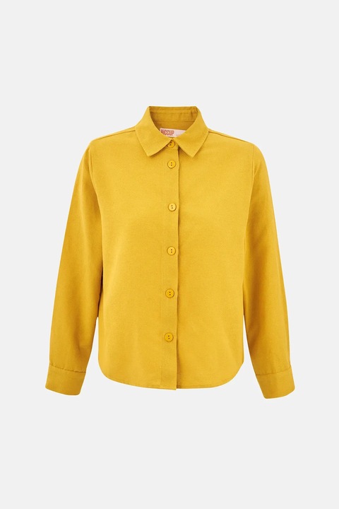 Női ing, HiCCUP, pamut/len, sárga