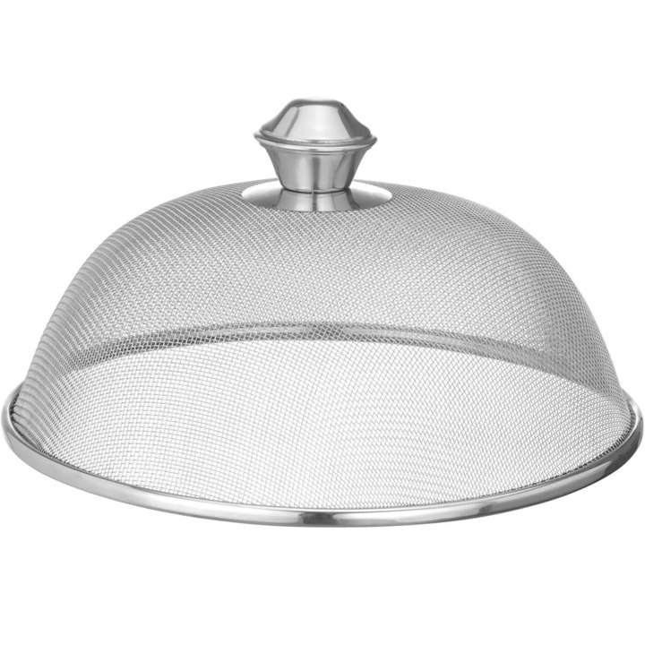 Capac din inox Hendi, rotund, 305mm, cu maner ergonomic