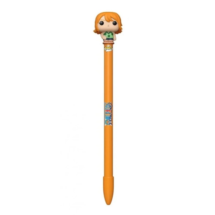 Toll Funko Pop, Pen Topper, One Piece, Nami, 18 x 7, 5 x 1, 25 cm, Sárga