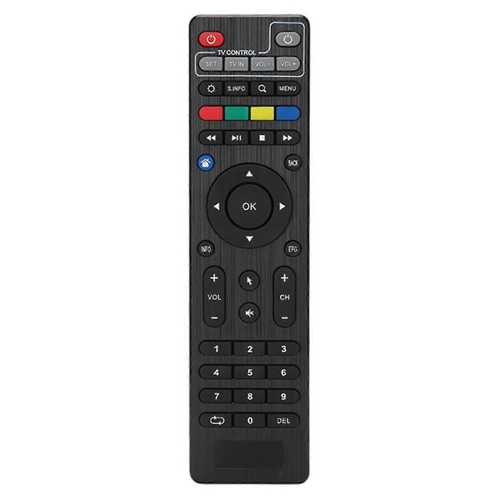Telecomanda pentru set-top box-uri Tvip, distanta de control 10m, culoare neagra