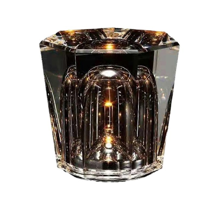 Lampa de birou reincarcabila cu LED pentru bar, restaurant, cafenea, stil A, multicolora