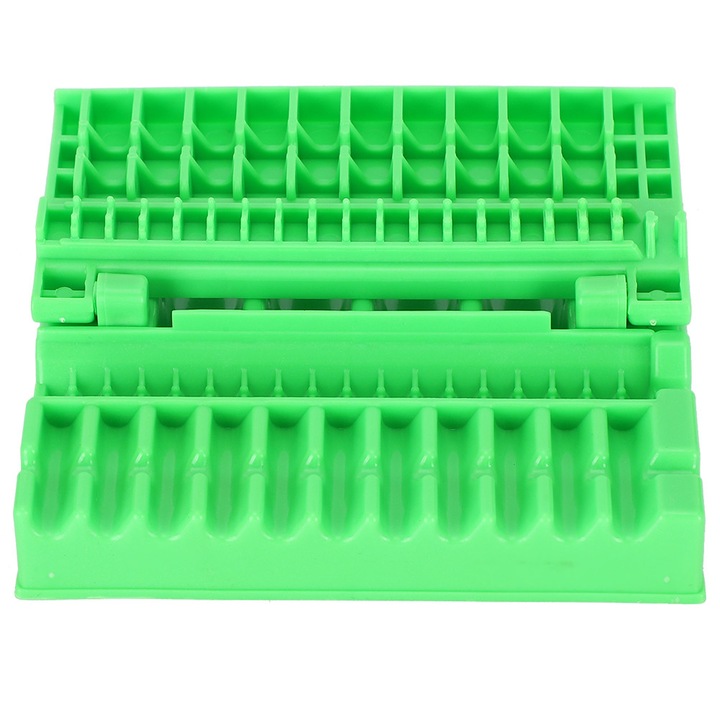 Ustensila gratar HERUSI 3-in-1, portabila, durabila, alba
