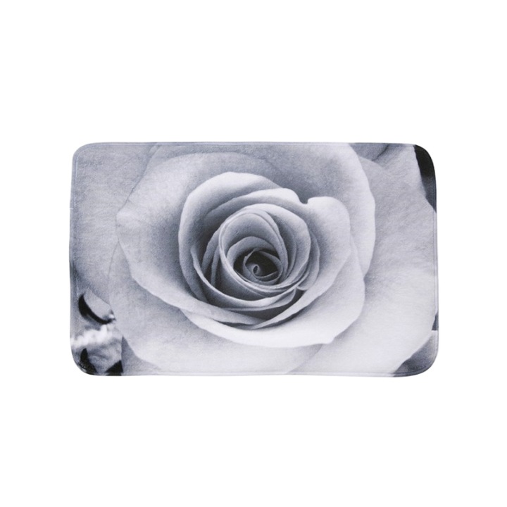 Covoras baie Mark.B7 Inter Ceramic Spa, Trandafir, 70x45 cm