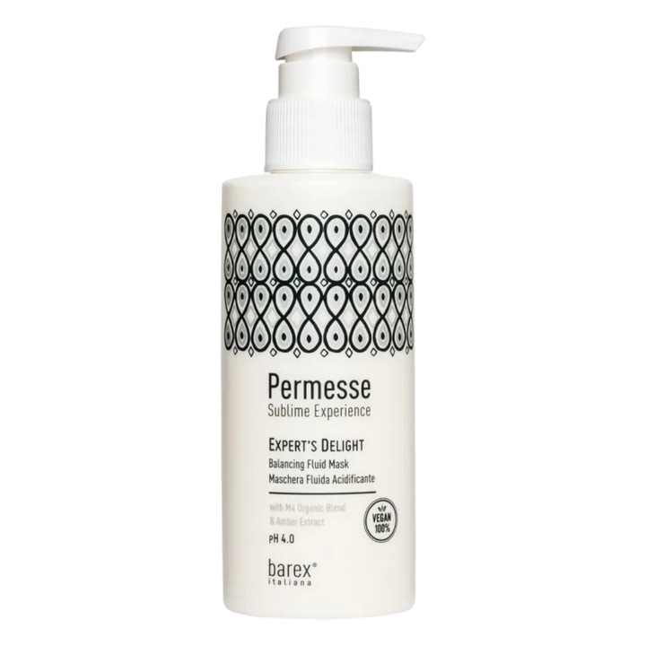 Masca par Barex Expert's Delight, echilibranta, 200ml, crema usoara, transparenta