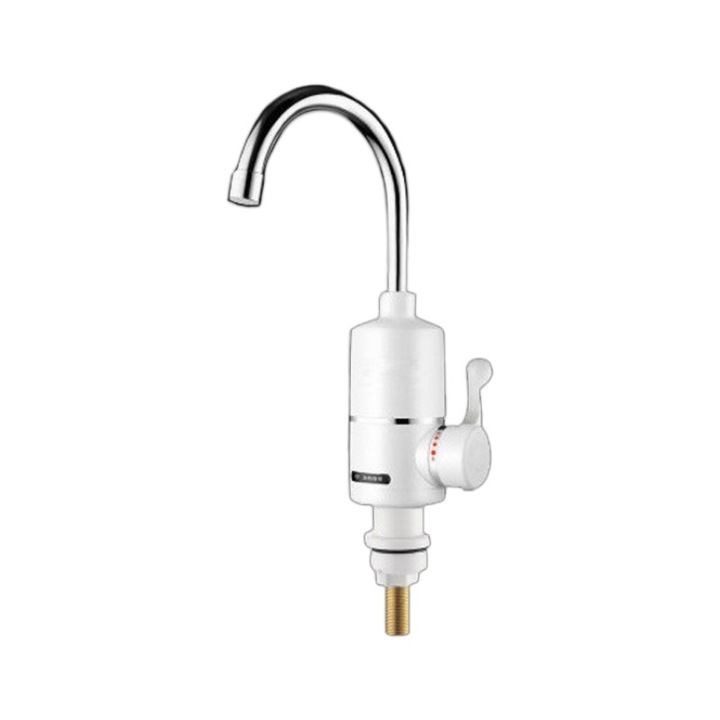 Elektromos fűtőberendezés, fényjelzős kijelzővel, 3000W, 220V, víznyomás 0,4-0,6MPa, IPX4, biztonsági védelem, fehér