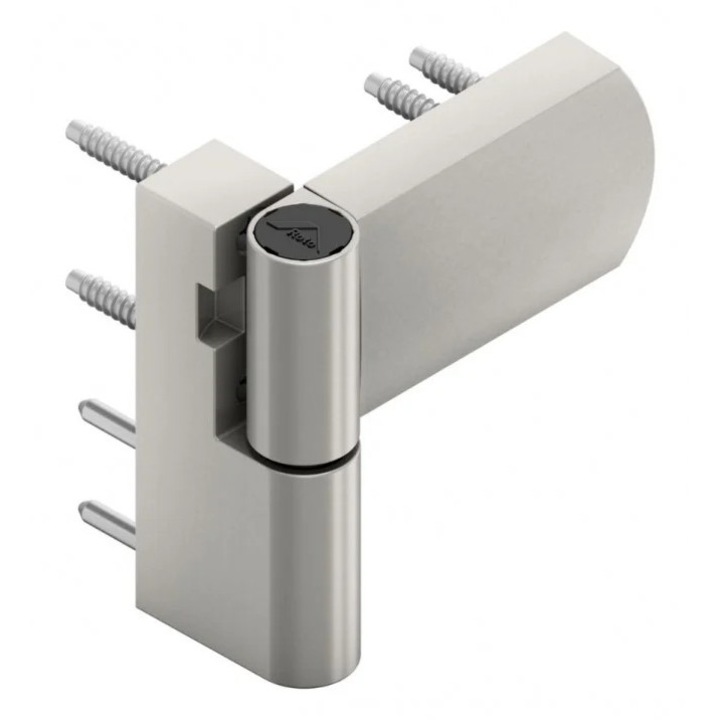 Balama usa termopan Roto, PS27, 17-20.5 mm, max. 120 kg, culoare argintiu R01.1