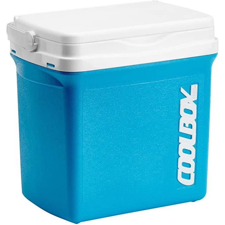 Racitor de gheata Ezetil 25L, fara alimentare, capacitate 6 sticle, albastru/alb, 37x26x39cm