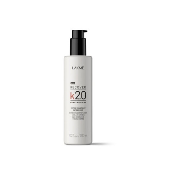 Balsam de reparare pentru par deteriorat Lakme K2.0 Recover Restore In-Out 300ml