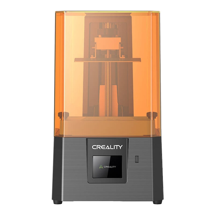 Imprimanta 3D Creality Halot R6, Viteza maxima 60 mm/h, LCD, Negru/Portocaliu