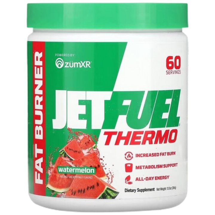 Supliment alimentar termic GAT Jetfuel, pepene verde, 420 grame