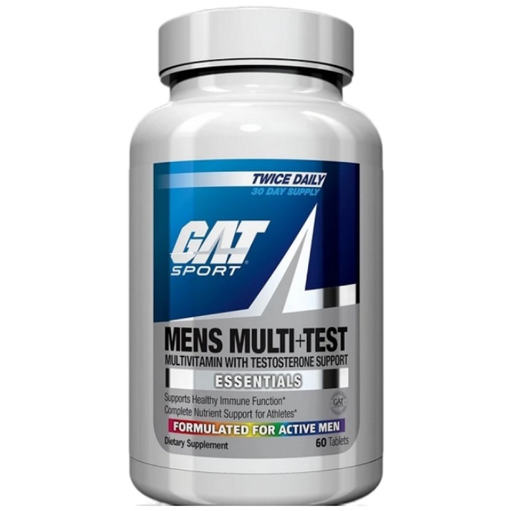 Supliment alimentar, GAT Mens MultiplusTest 60 de comprimate