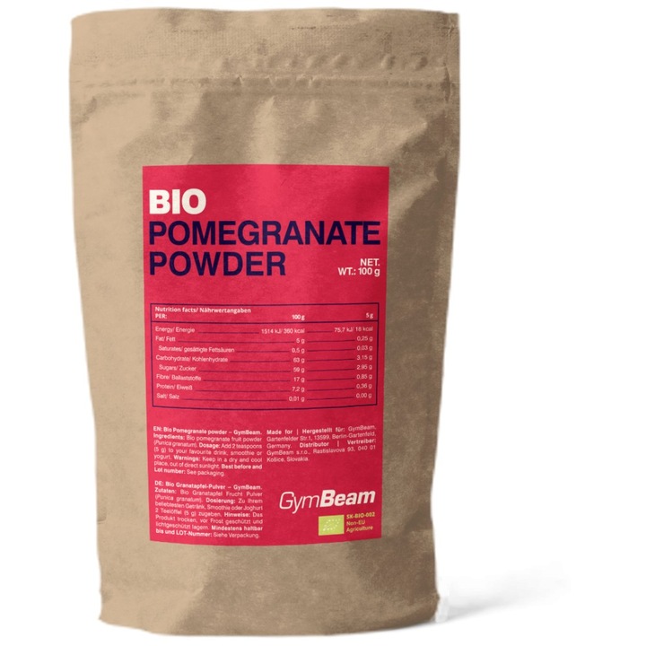 Rodie Pulbere BIO, GymBeam, 100 g