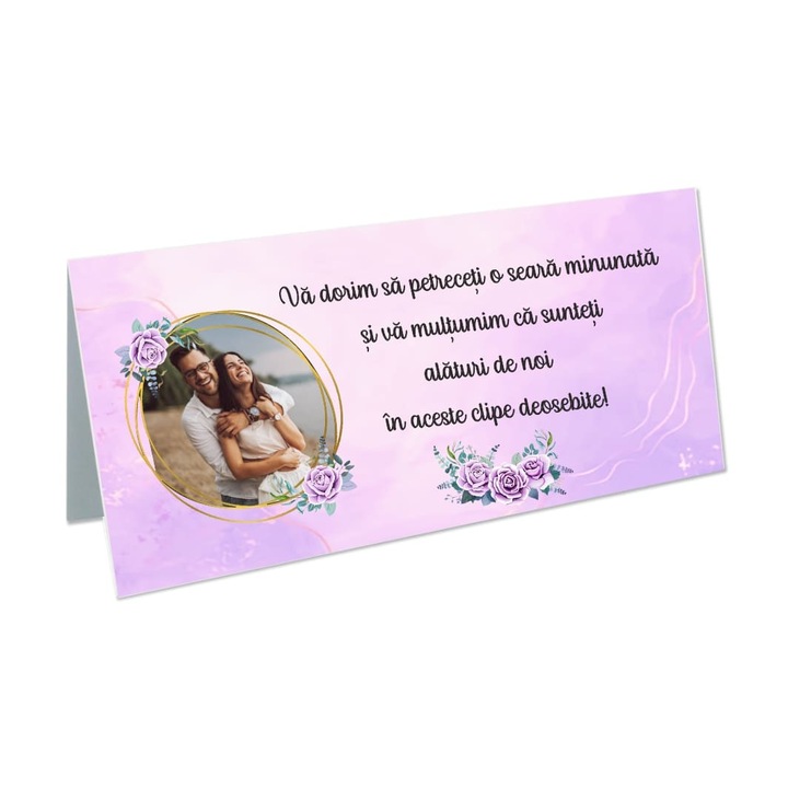 Plic Bani Nunta, Carton, Mov, PN30