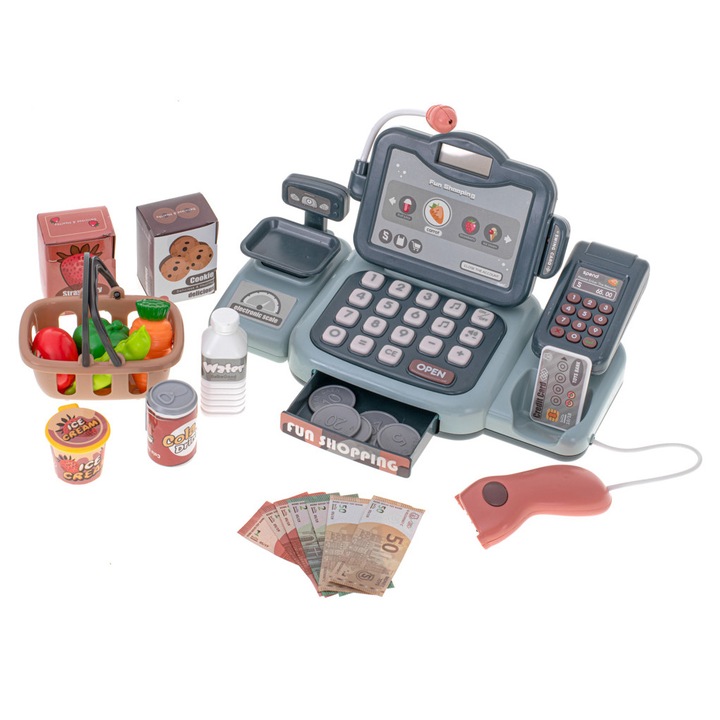 Casa de marcat pentru copii cu accesorii