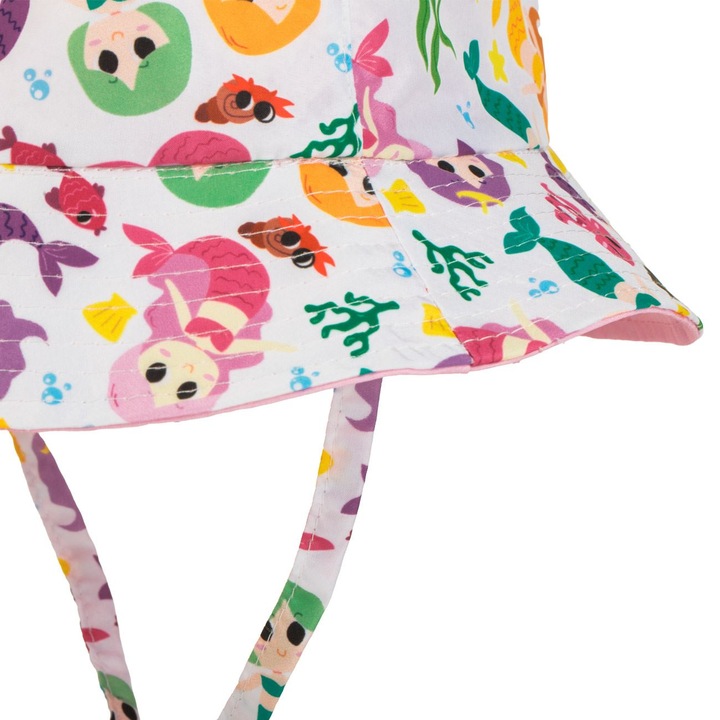 Розова шапка русалка за бебета