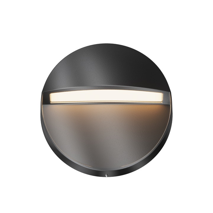 Lampa LED Maytoni O046SL-L3B3K, negru, 3x12cm, IP 54, 3W