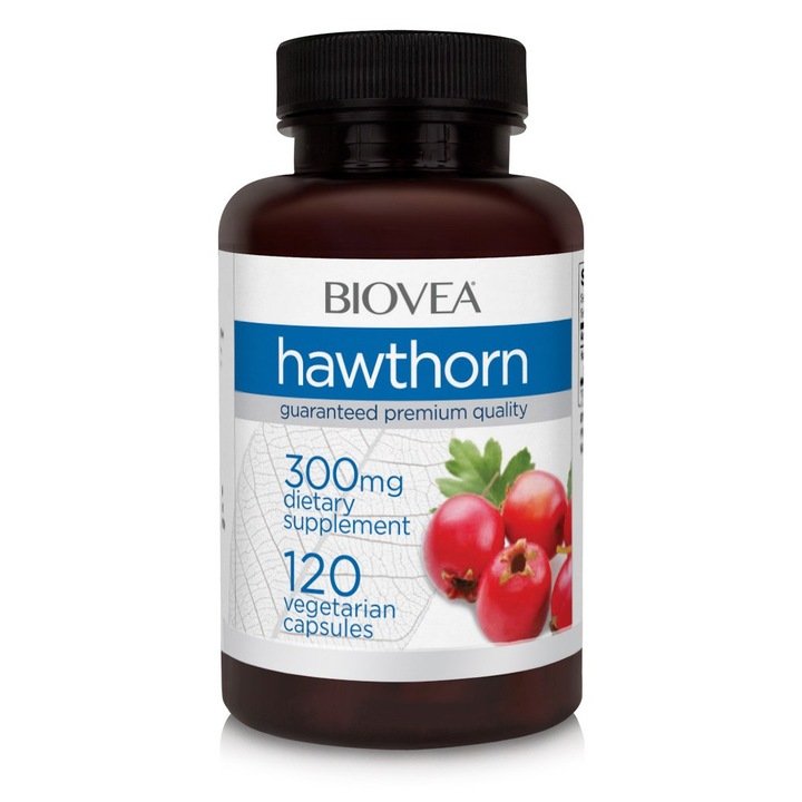 Supliment alimentar Biovea, Hawthorn 300mg - Glogg