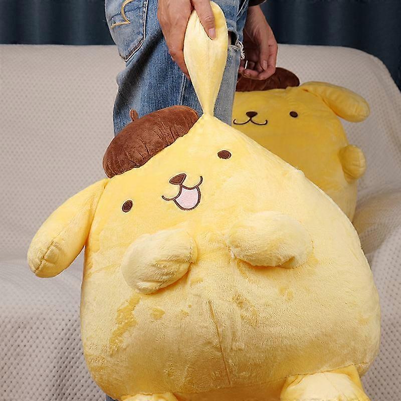 Jucarie de plus PomPomPurin, 45cm, galben, bumbac - eMAG.ro