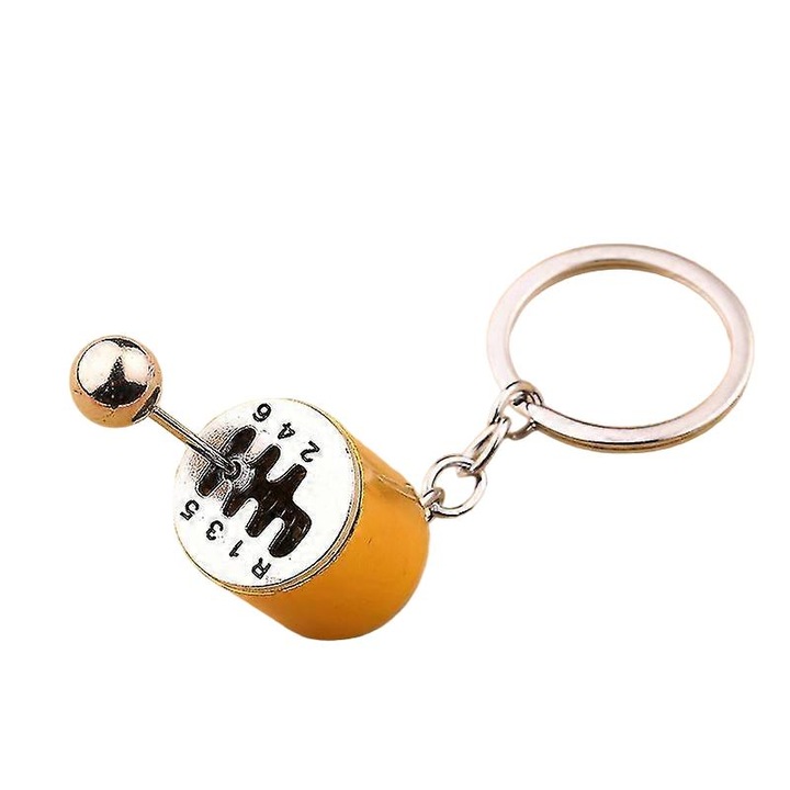 Set 2 jucarii interactive mini schimbator de viteze auto, multicolor, 2.2x2.5cm