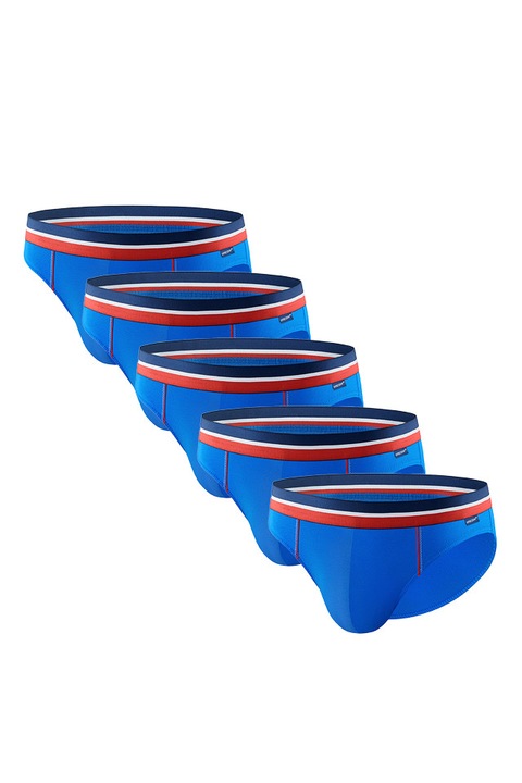 Set 5 buc chiloti NB48, Uniconf, Albastru