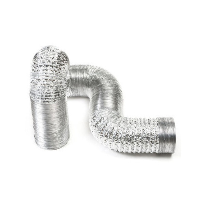 Conducta de ventilatie, Diametru 203 mm, Aluminiu, 10 m