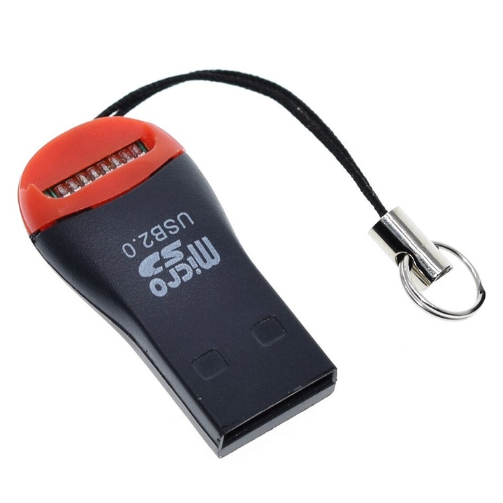 Cititor de carduri USB Ultimar, micro SD/SD, 32GB, 3.5x2x1cm
