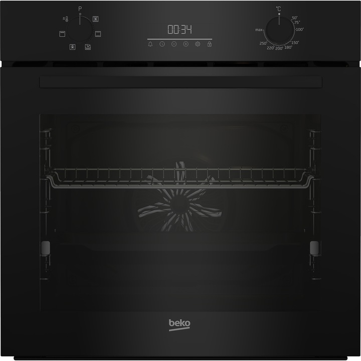Фурна за вграждане Beko BCBIE17300KSB, 72 л, Клас A+, Грил, Таймер, AEROPerfect, Черна