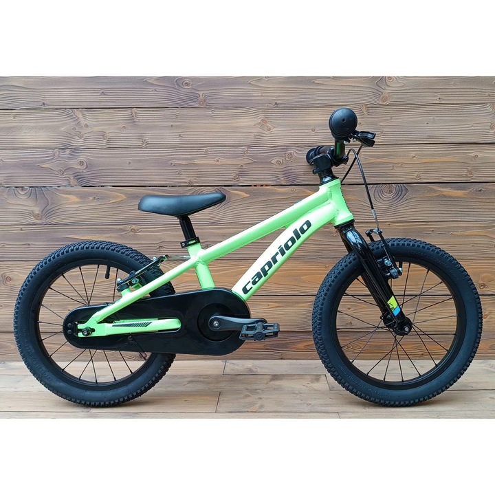 Bicicleta copii cu cadru de aluminiu si roti de 16 inch Capriolo Kid
