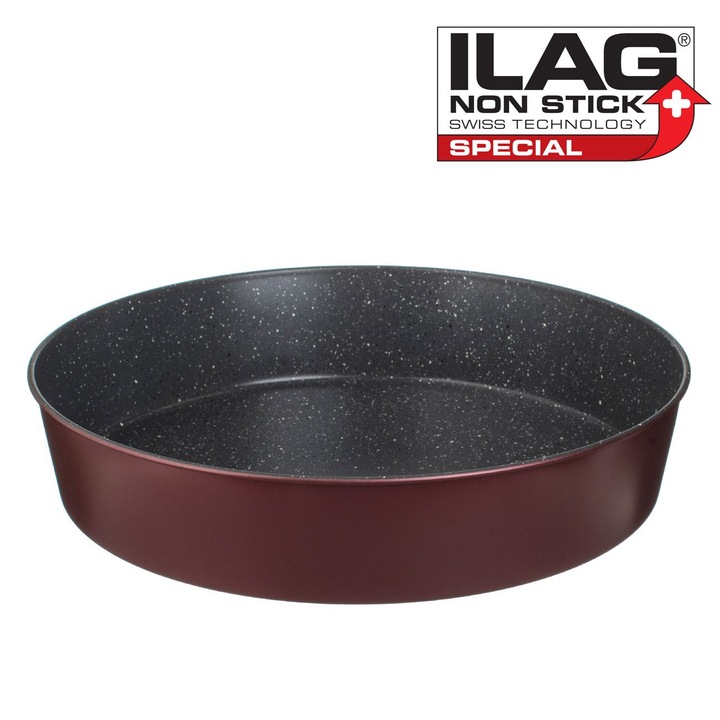 Tava copt neaderenta metalica rotunda ilag ø30x6cm