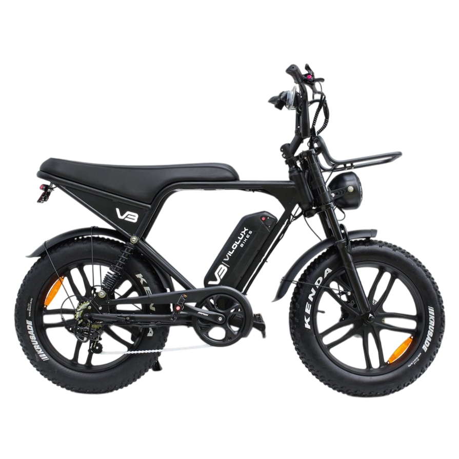 Bicicleta electrica - VILOLUX FATBIKE V8PRO BLACK - 2025 model