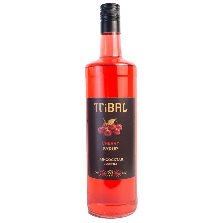Sirop Cocktail, Tribal Syrup, Cirese, fara zahar, 350ml