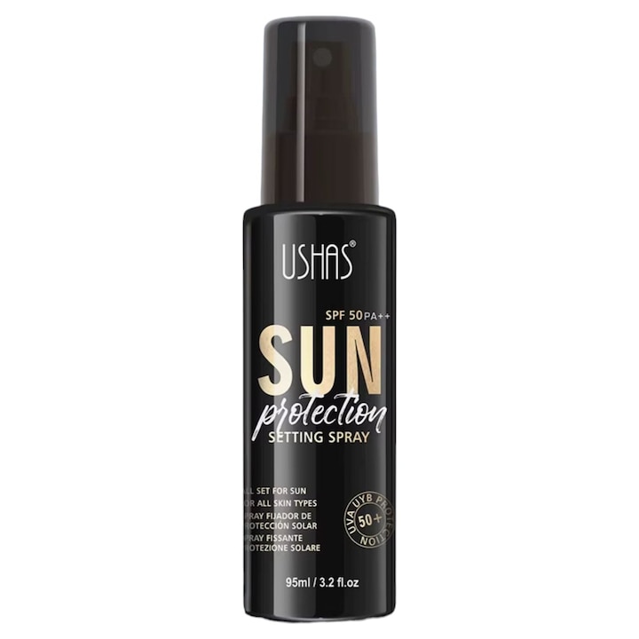 USHAS napvédő fixáló spray SPF 50 – 95 ml