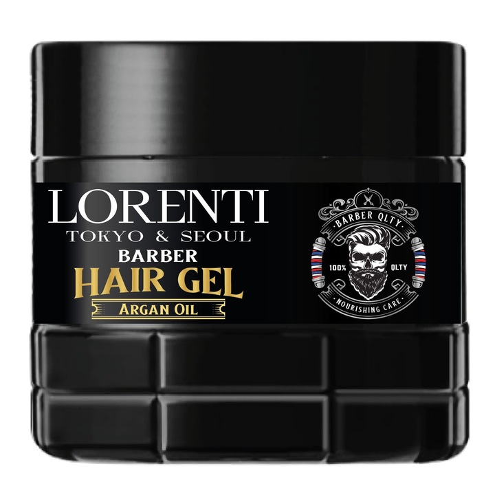 Стилизиращ гел Lorenti Tokyo & Seoul, арганово масло, 500 мл, силно задържане, хидратиран вид