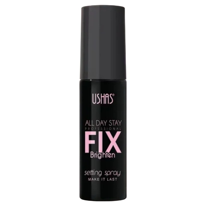Fixáló spray USHAS All Day Stay Fix Brighten – 80ml