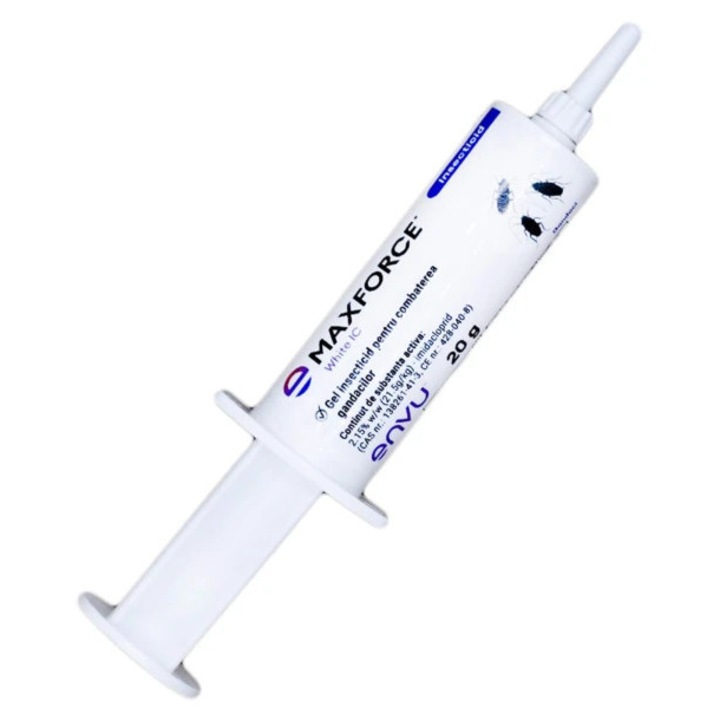 Insecticid MaxForce IC Gel 20 g, efect de cascada, utilizare indoor