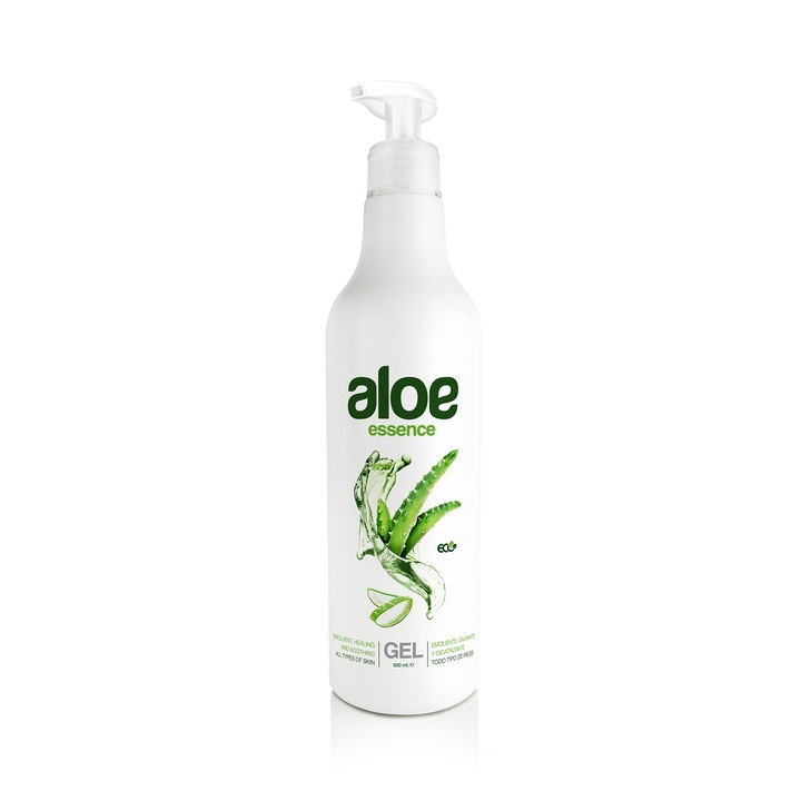 Gel Hidratant, Calmant, CicatrIzant si Antiinflamator cu Aloe Vera, Aloe Essence, 500 ml, ECO