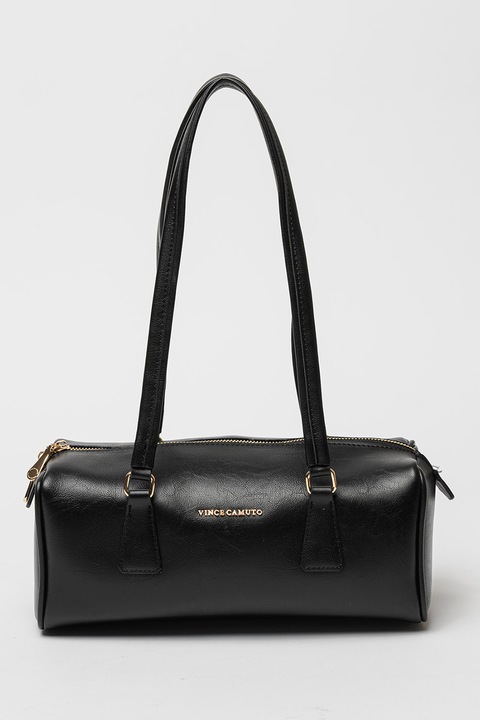 Vince Camuto, Чанта за рамо от еко кожа,, Черен, 13 x 30 x 13 cm